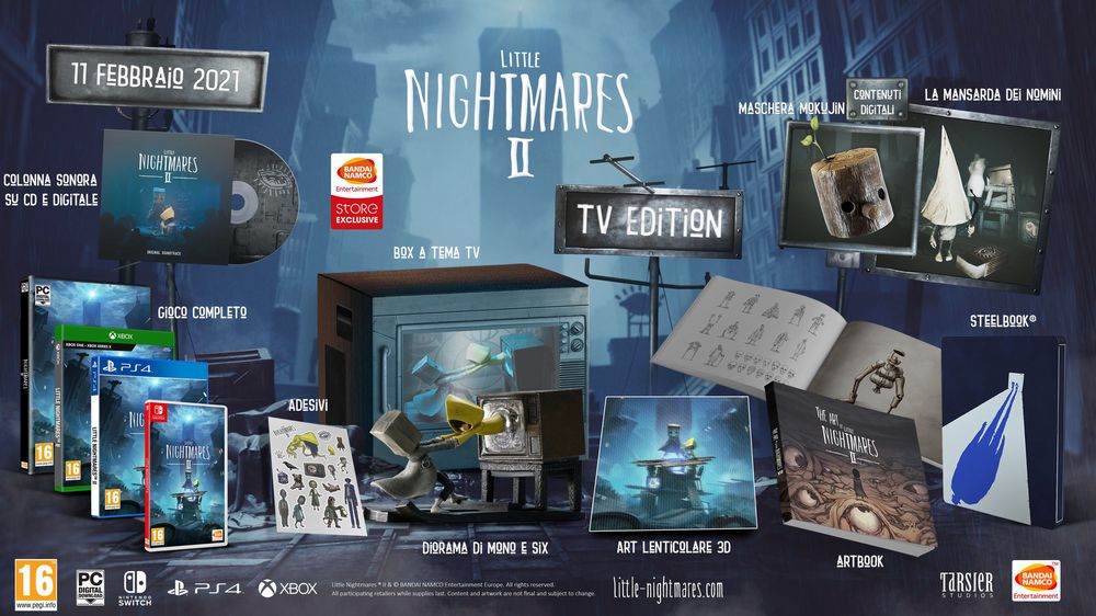 Little Nightmares II - Rivelate le varie edizioni (TV Edition)